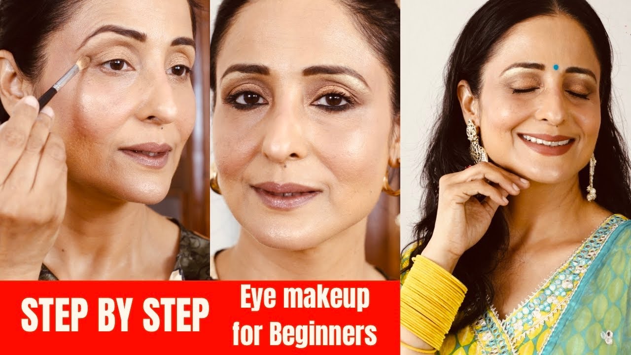 Beginners Eye Makeup Tutorial | Parts of the Eye | How To Apply Eyeshadow ​⁠@LataaSaberwal