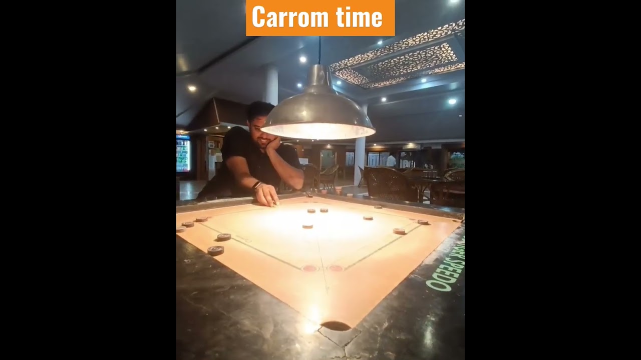 Carrom time #carrom #playtime #weekend #indoor #games #music #youtubeshorts