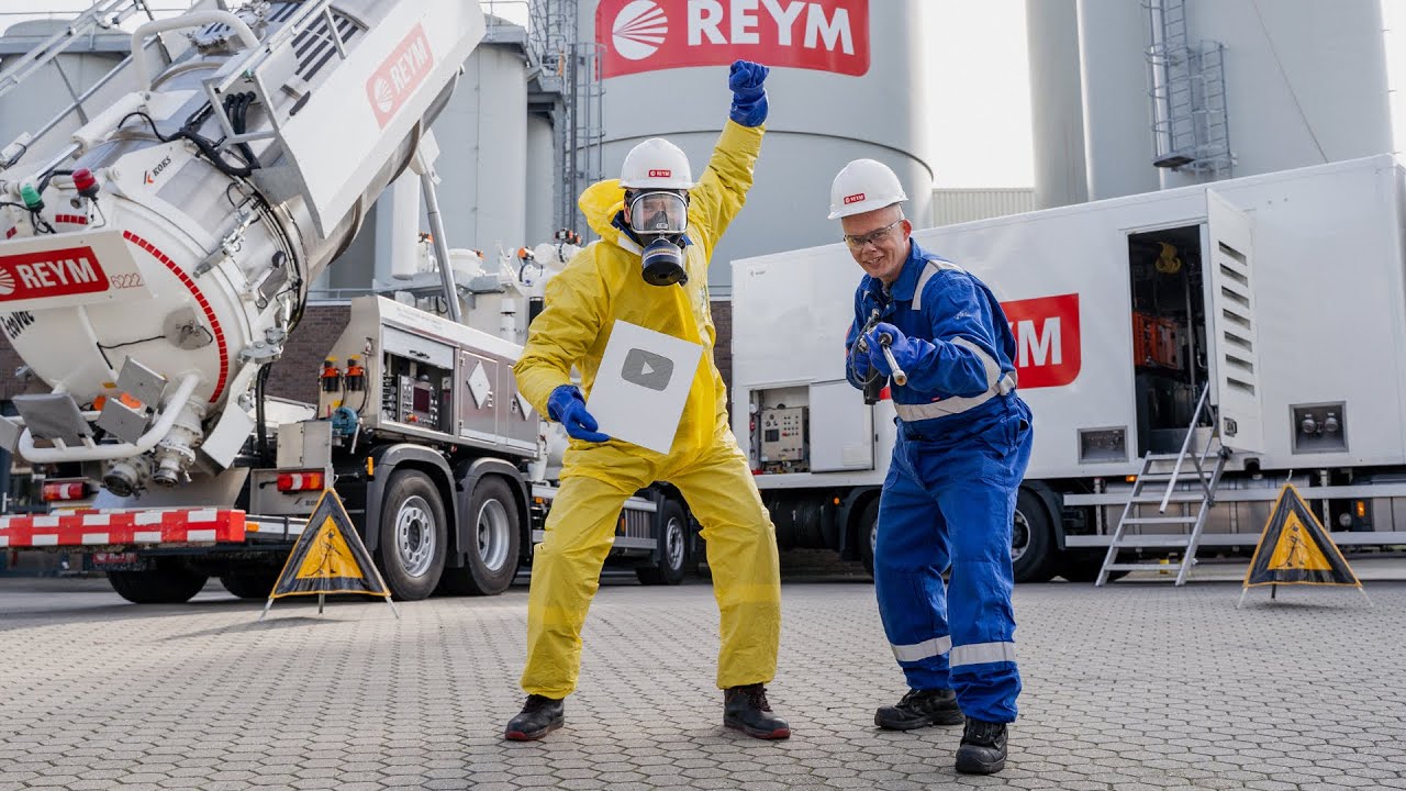 On tour met de vacuümwagen van REYM en bizarre test met 1000 bar!