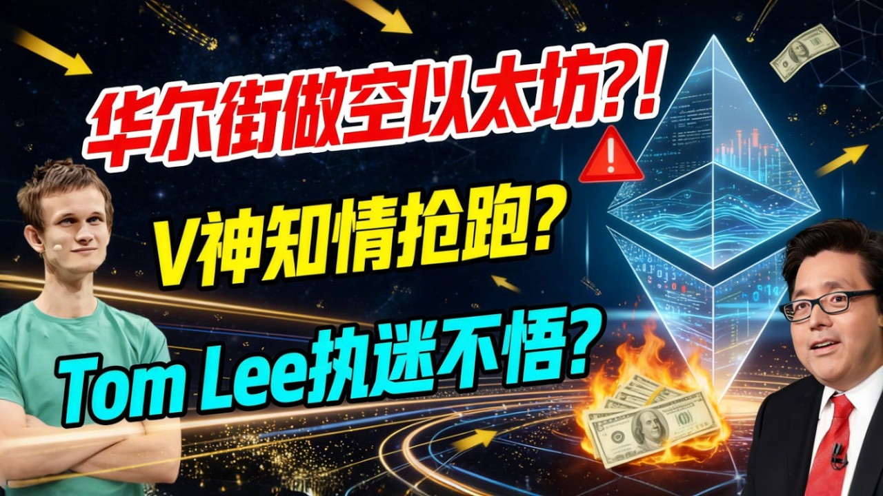 震惊！华尔街正式做空以太坊：V神被指