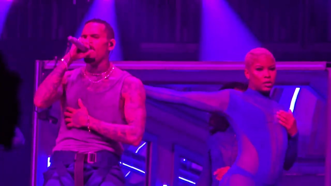 Feel Something Chris Brown 11:11 Tour Atlanta July 5, 24 StateFarm Arena