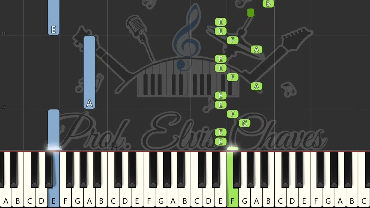 🎹 Feira de Mangaio - 3626 - Sivuca e Clara Nunes - Tutorial Teclado Fácil (2)