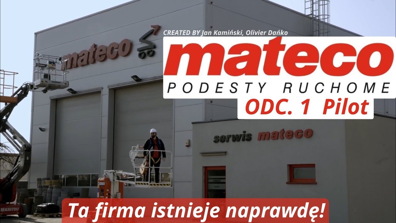 Mateco. Podesty ruchome | ODC. 1 &bdquo;Pilot&rdquo;