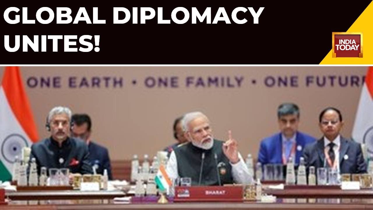 Diplomacy In Action! World Leaders Converge At G20 Summit In Delhi | WATCH