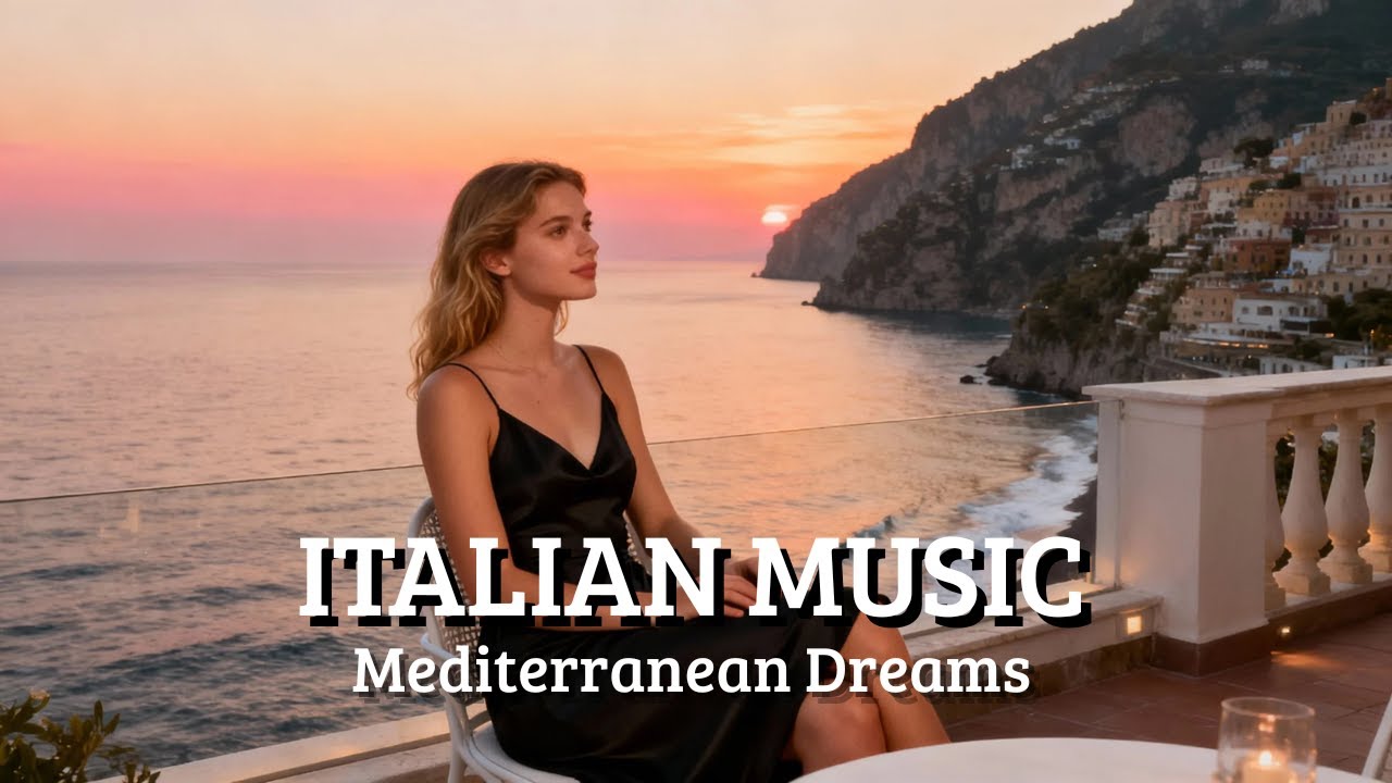 Italy Relax Vibes Instrumental 🎶 2+ Hours Mediterranean Atmosphere Positano & Capri