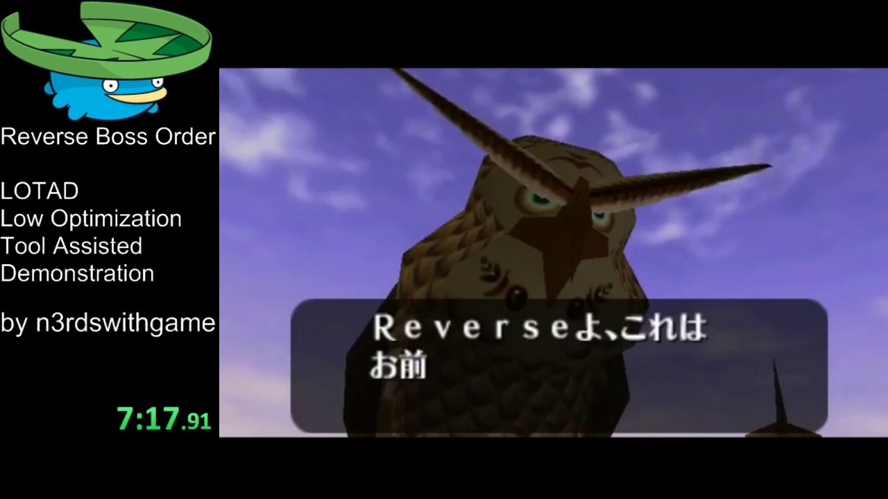 OoT Reverse Boss Order by N3rdsWithGame [Commentated]