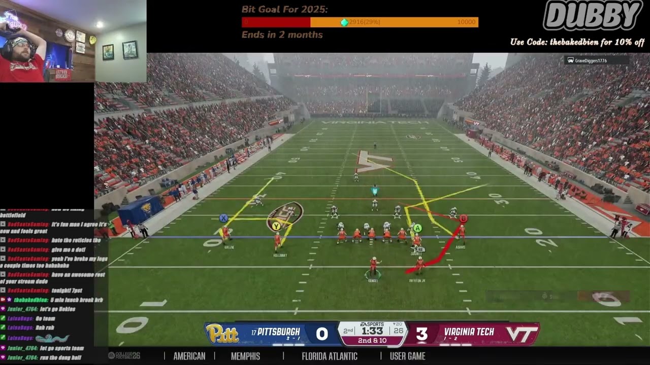 Virginia tech rebuild volume 2 #collegefootball26 #onlinedynasty #rebuild