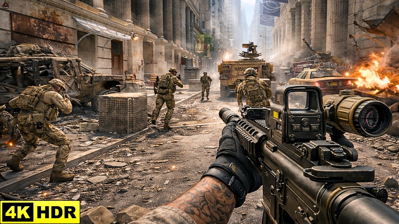 New York Under Attack | Immersive Realistic Gameplay [4K60FPS] Call of Duty