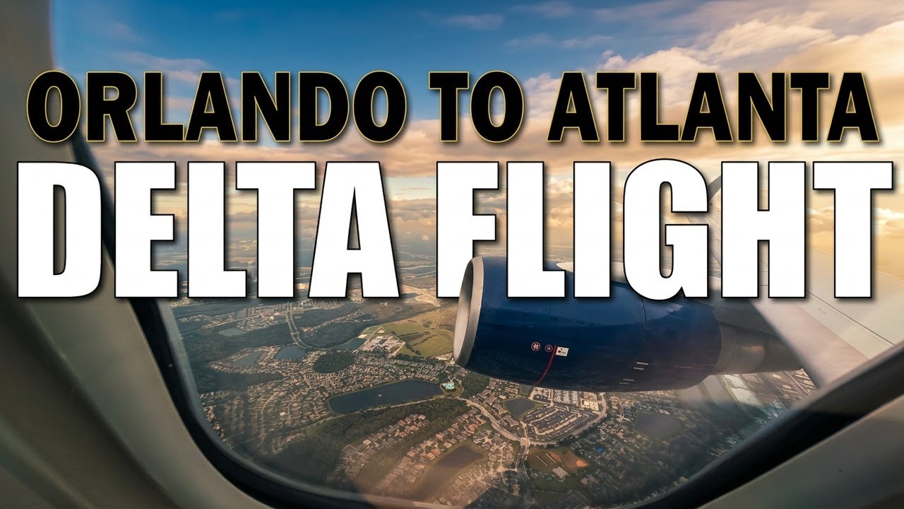 Ultimate Flight Experience: Delta 757-200 Soars From Orlando To Atlanta