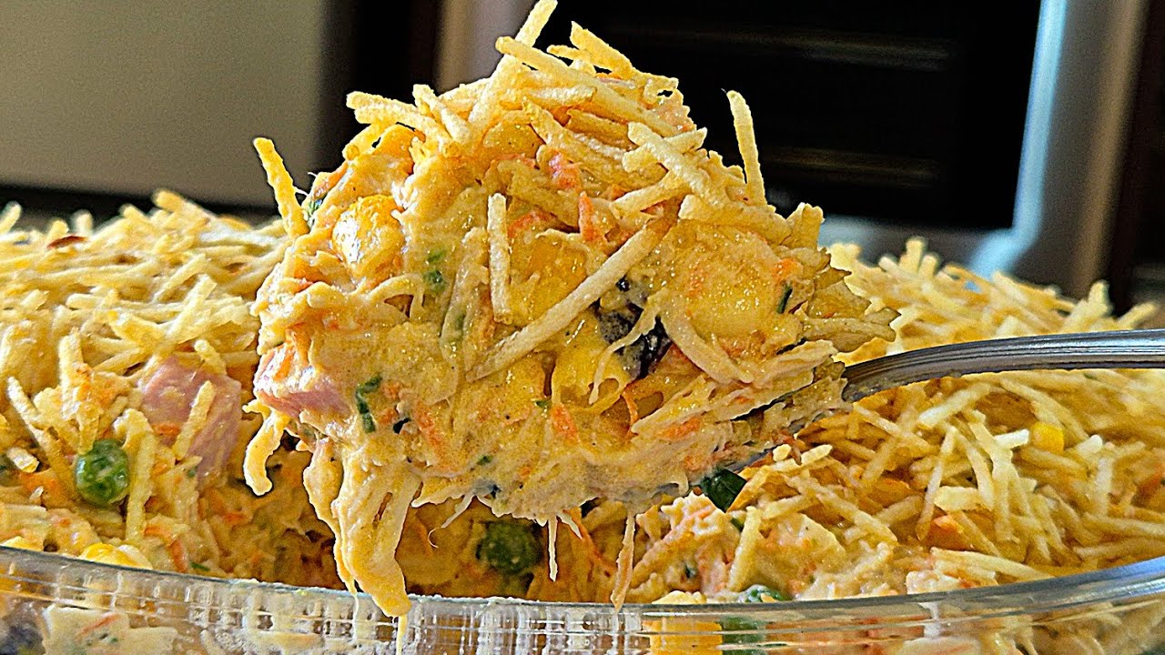 É um SALPICÃO CREMOSO que vocês pediram essa é A MINHA MELHOR RECEITA 