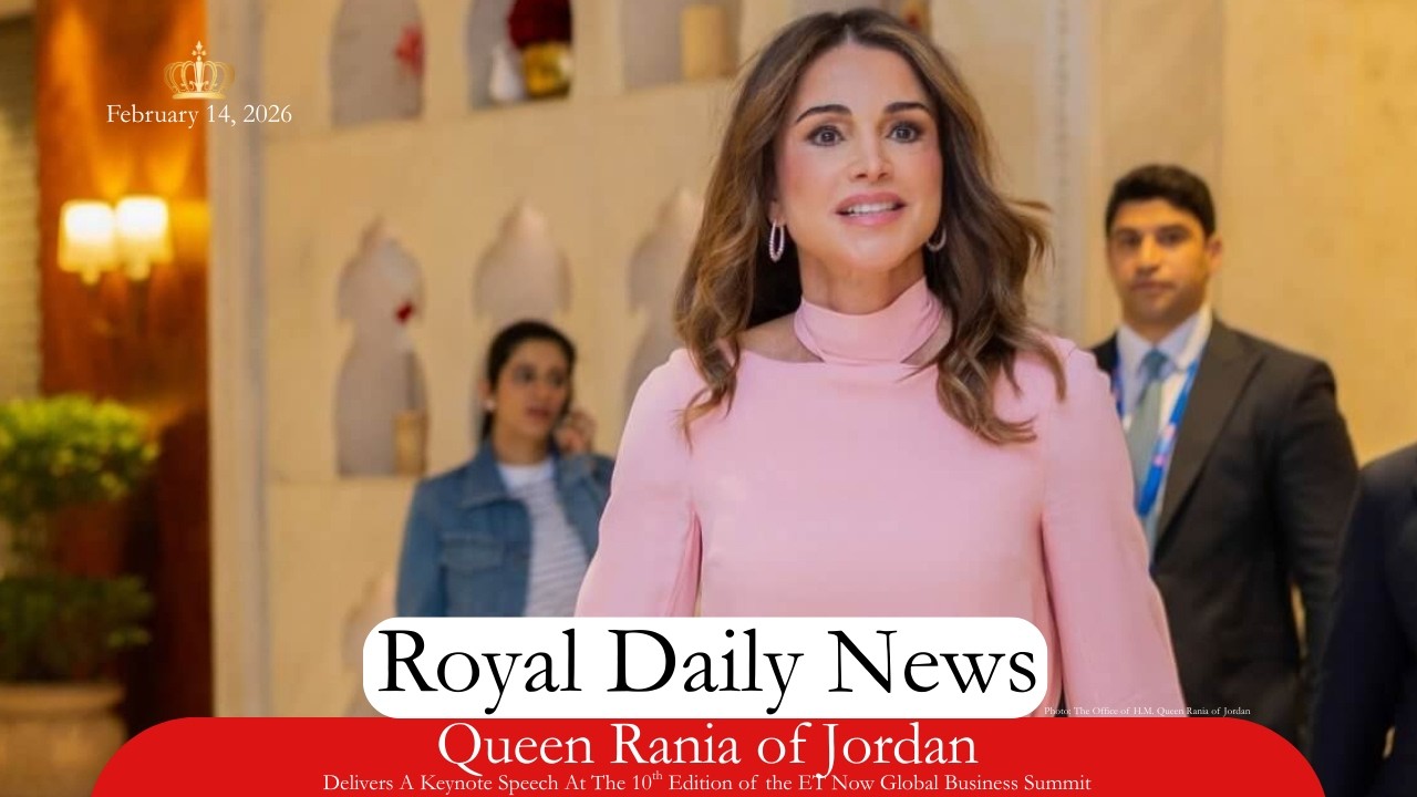 Queen Rania of Jordan Begins Her Official Visit to the Republic of India.   Plus, More #royalnews