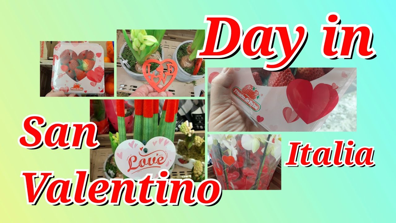 С днём Святого Валентина из Италии! 💞🇮🇹 Buon San Valentino Dall'Italia