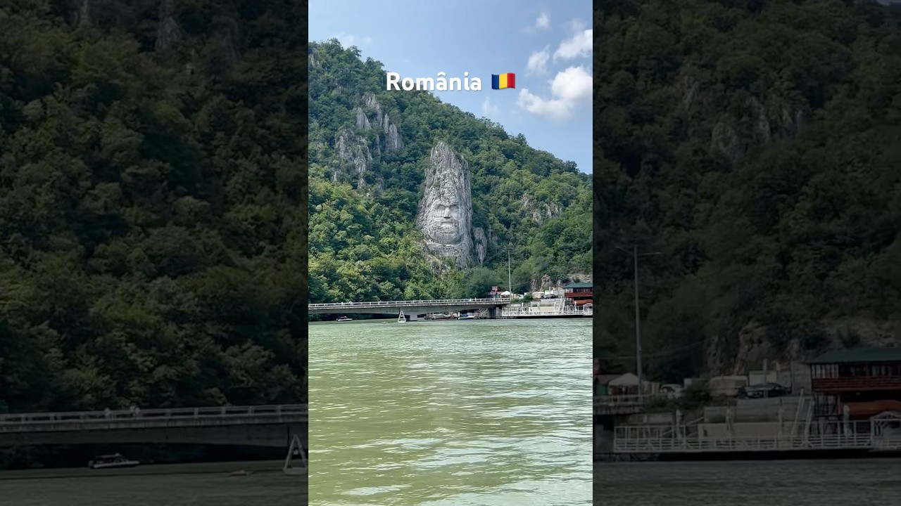 Chipul lui Decebal Cazanele Dunării #cazaneledunarii #romania #rom&acirc;nia #dunare #danube #danuberiver