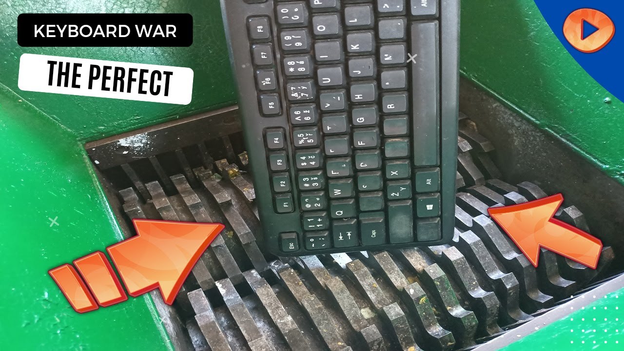 Keyboard vs Shredder Machine | Top 10 Compilation Videos Amazing ASMR Satisfying