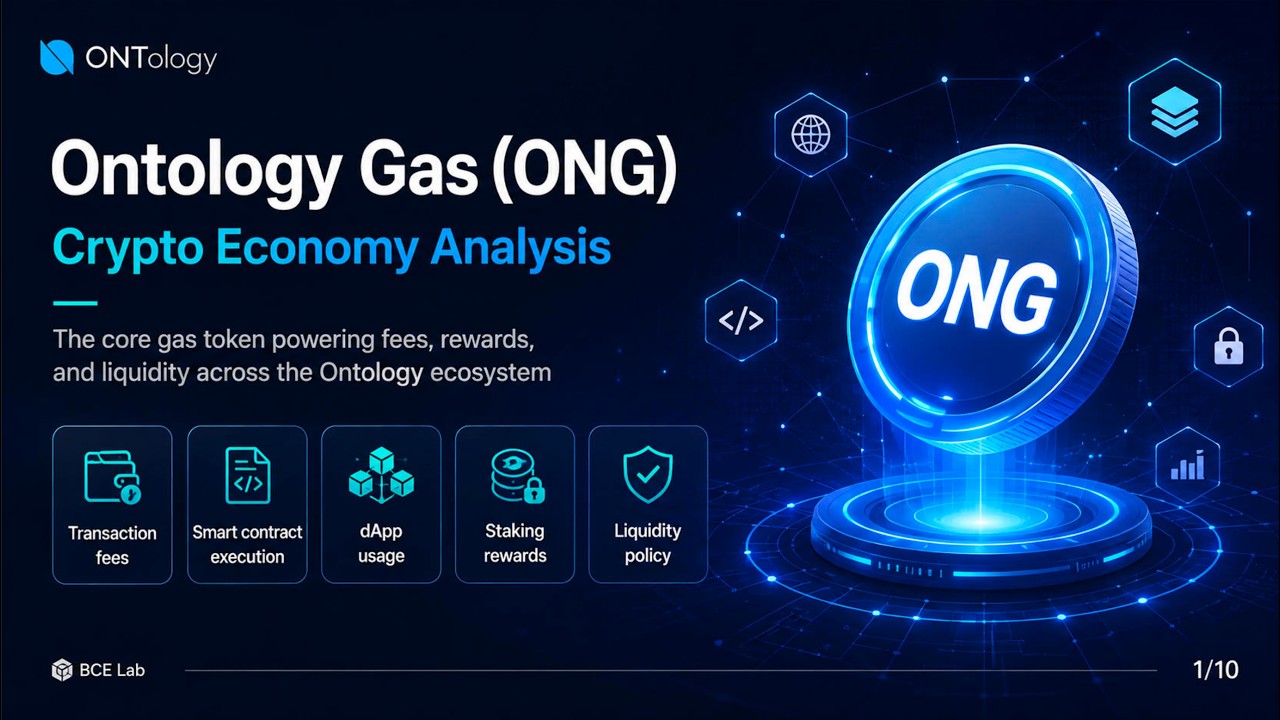 Ontology GAS Crypto Economy Design Analysis
