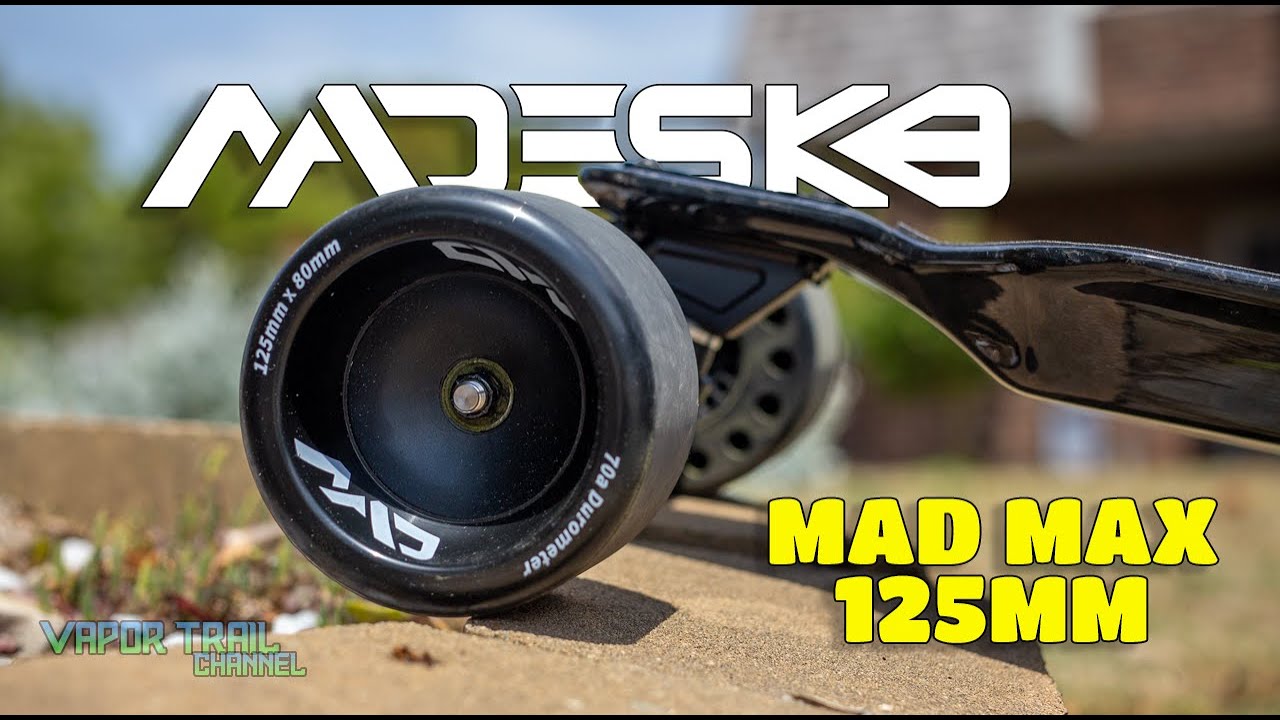 NEW Mad Max 125mm ESK8 Wheels - Ultimate Urethane Wheels!?!