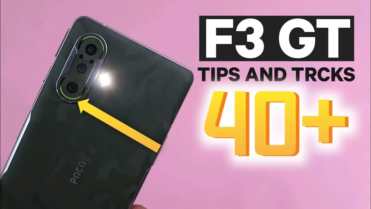 Poco F3 GT 40+ Tips and Tricks in Tamil | Poco F3 Gt Hidden features Tamil #pocof3gtfeaturestamil