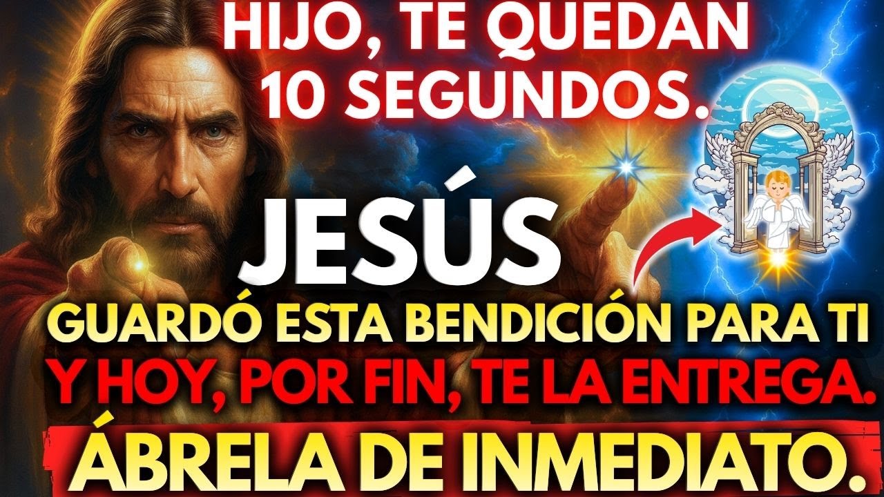 😢 JESÚS GUARDÓ ESTA BENDICIÓN PARA TI… Y HOY, POR FIN, TE LA ENTREGA. ÁBRELA DE INMEDIATO.