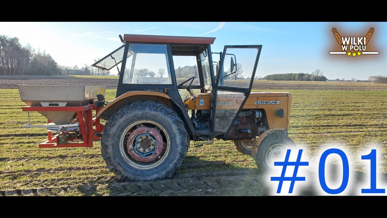#01| Vlog z nowym nabytkiem Ursus c360 + GRASS-ROL [Wilki w polu]