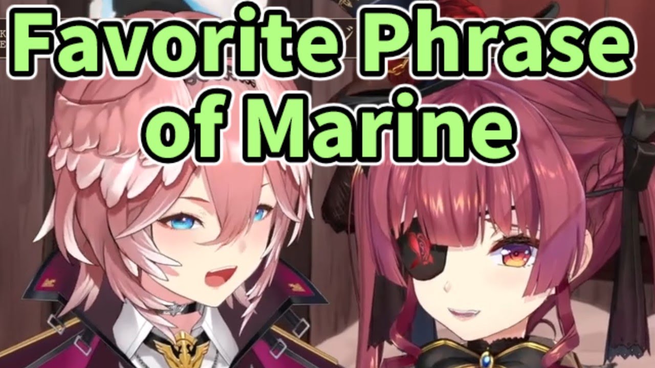 Lui's Favorite Phrase of Houshou Marine [ENG SUB] hololive