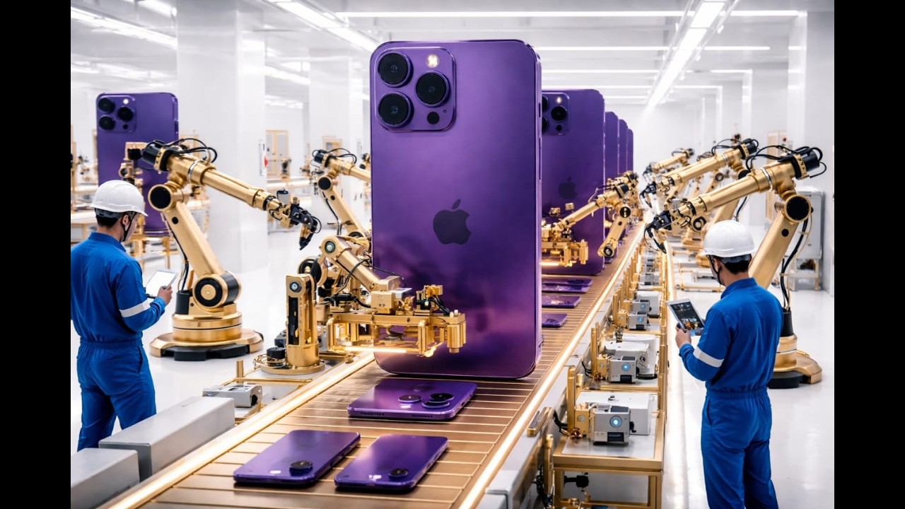 Inside Smartphone Factory 📱 | How Flagship Phones Are Made (Chip to Final Assembly Process)