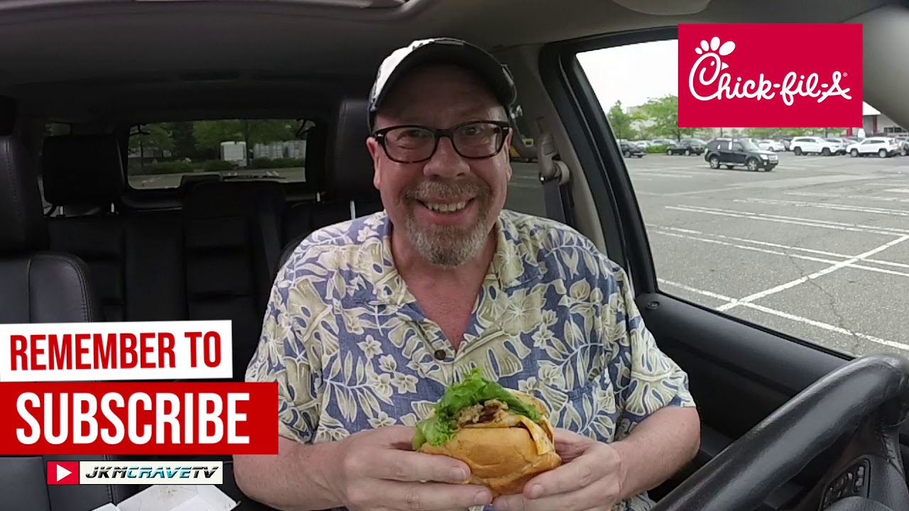 Chick-Fil-A&reg; | Smokehouse BBQ Bacon Sandwich 🍗🥓🧀 | Taste Test & Review | JKMCraveTV