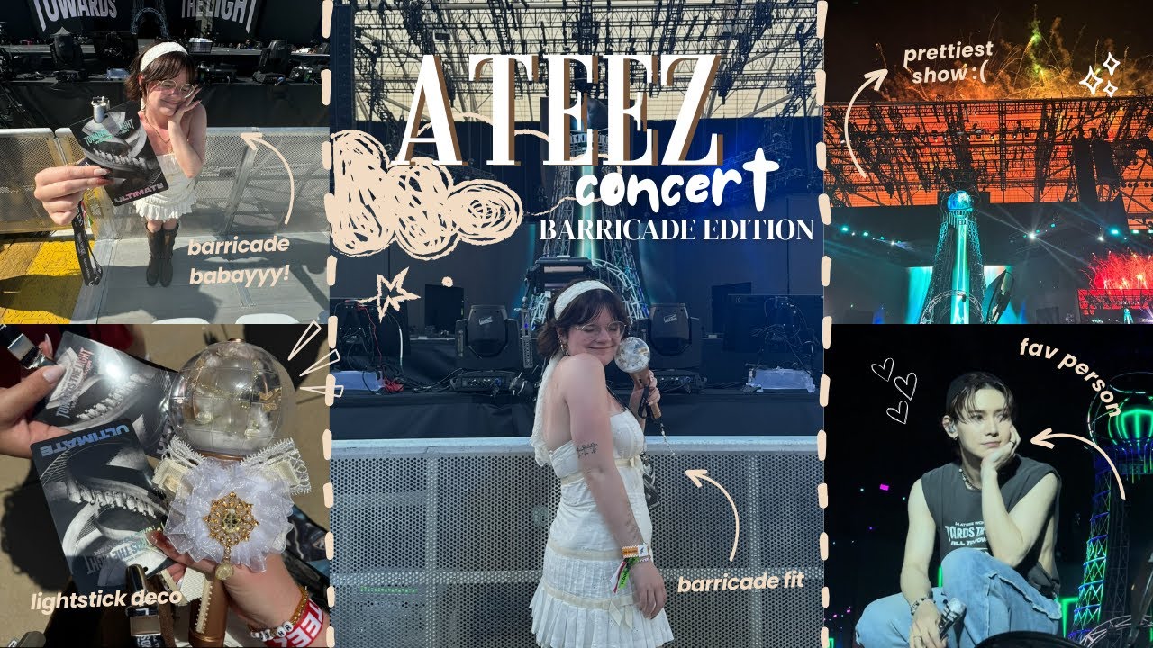 ATEEZ CONCERT VLOG: Ultimate VIP BARRICADE EXPERIENCE, Send Off + more! ✧˖°. [ LA 072124 ]