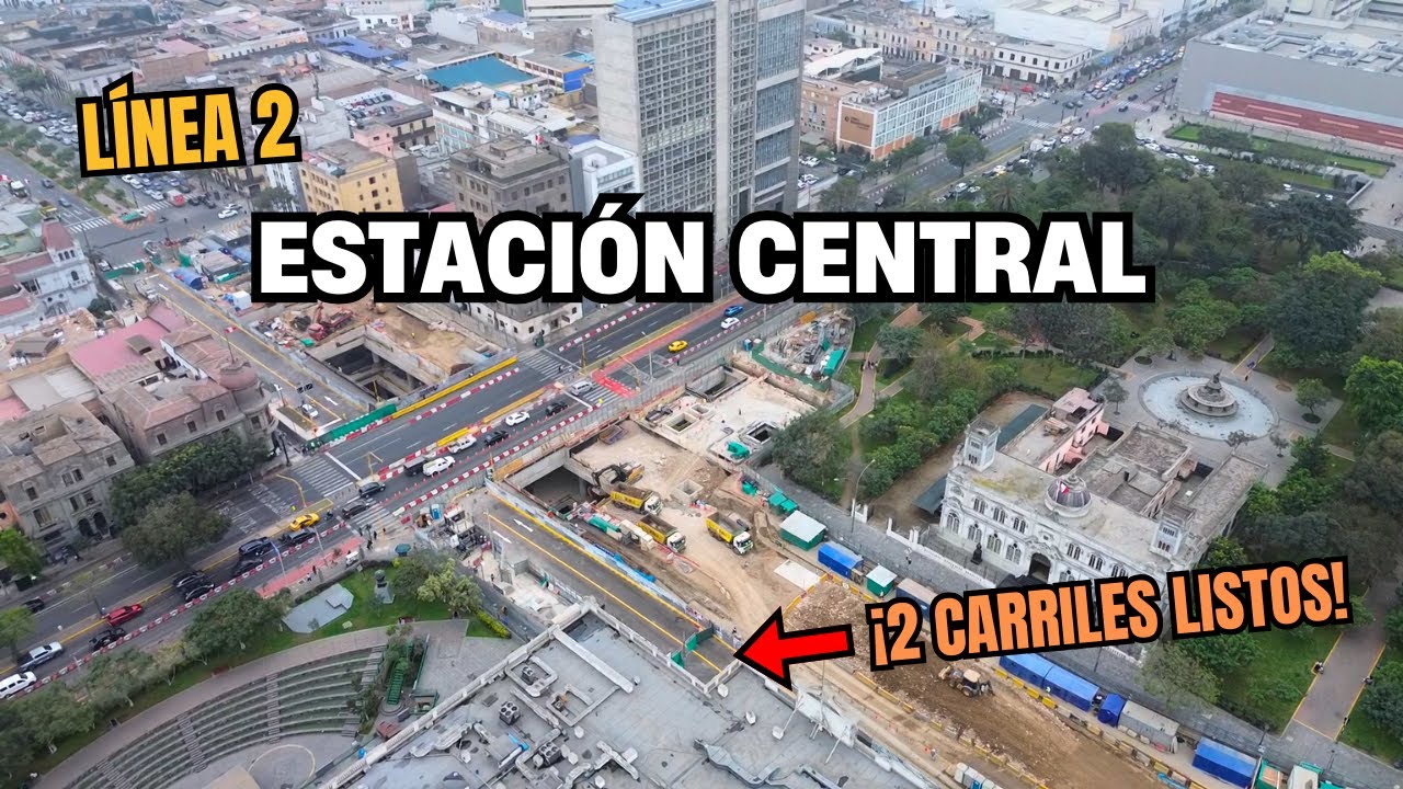 ¡Pronto reabrirán el Paseo Colón! | Obras del Metro de Lima | Línea 2 | 2025
