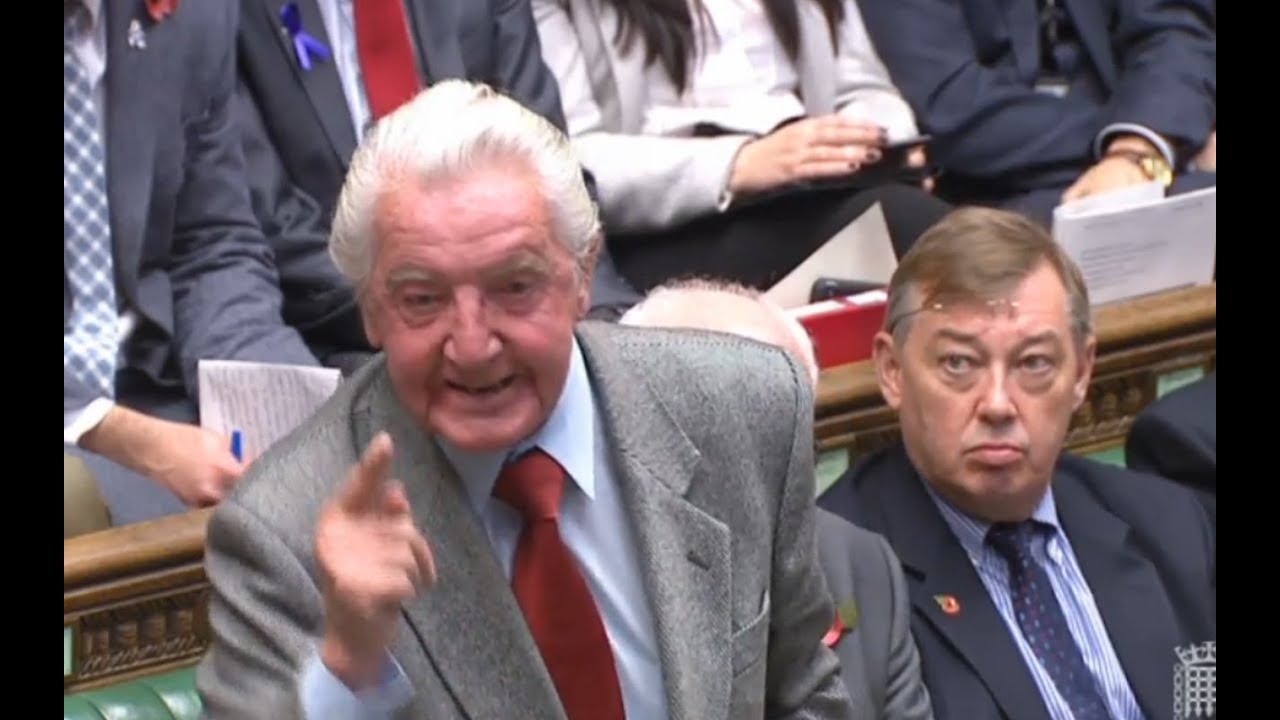 PMQs: Dennis Skinner vs Theresa May - Wednesday 1st November