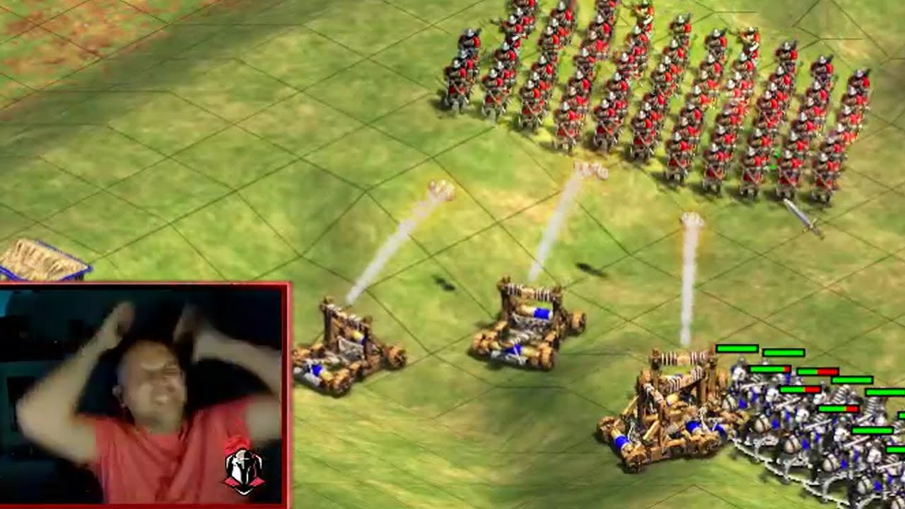 BIGGEST SHOT OF HIS LIFE 😱 AOE2 twitch clips compilation
