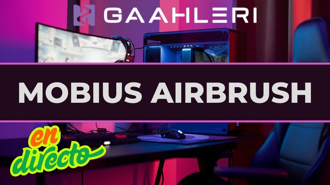 Aerógrafo GAAHLERI en Acción 🔥 | Directo en Vivo