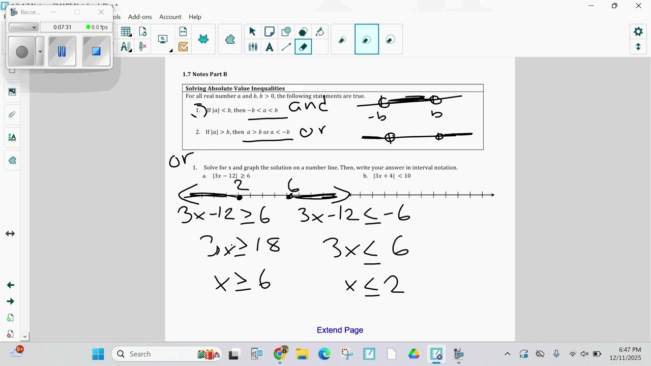 1 7b Algebra 2