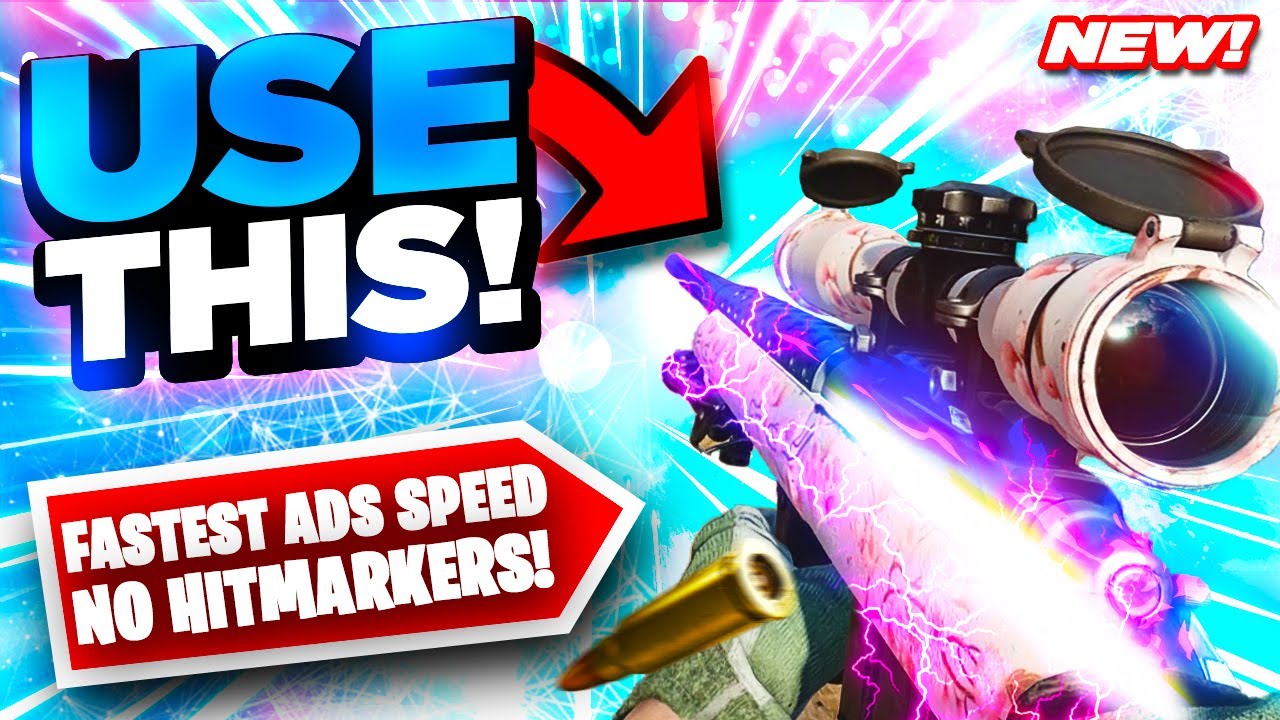 *FASTEST ADS* "Pelington 703" Quickscoping Class Setup in Black Ops Cold War