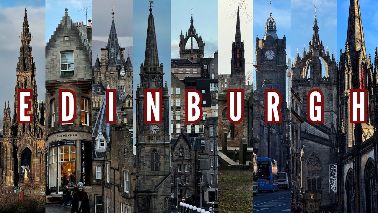 Edinburgh | The Gothic Soul of Scotland (Cinematic 4K)
