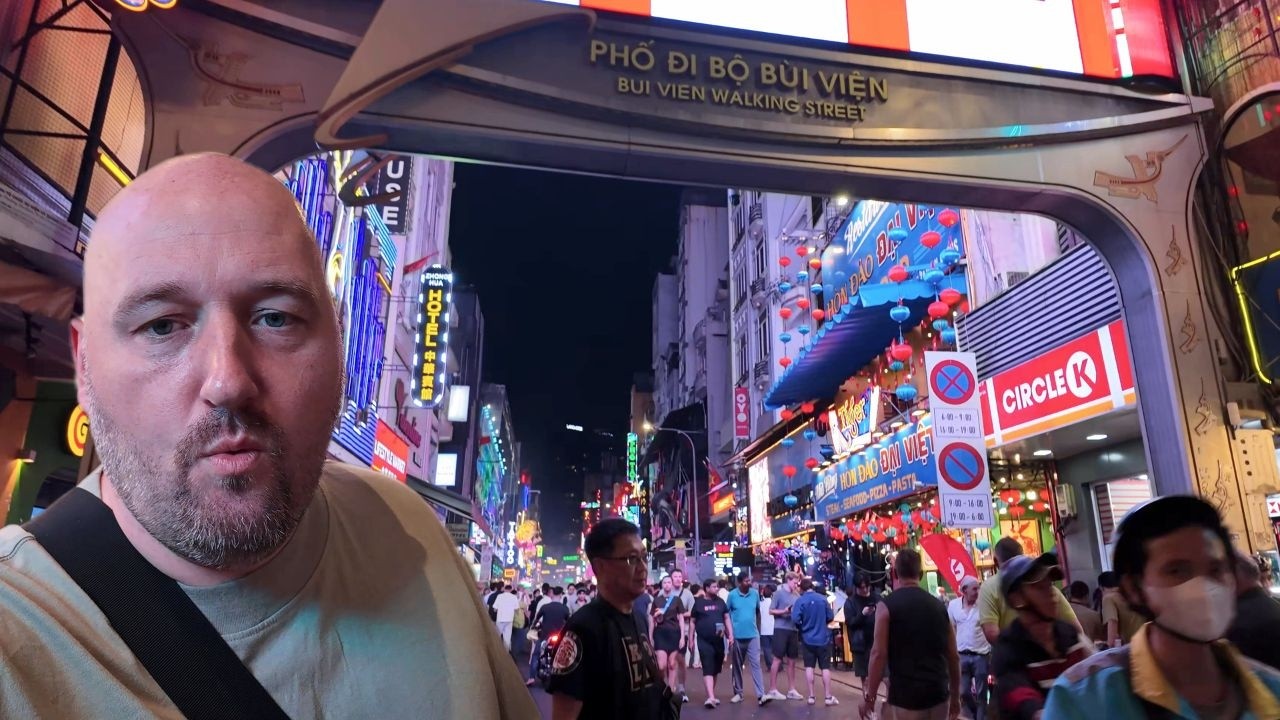 SAIGON AFTER DARK - The most notorious street in Ho Chi Minh, Vietnam...