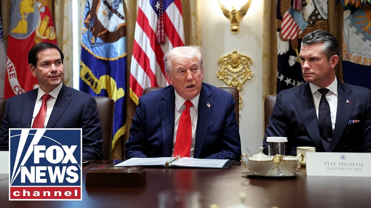 Trump holds CRITICAL Cabinet meeting at Camp David