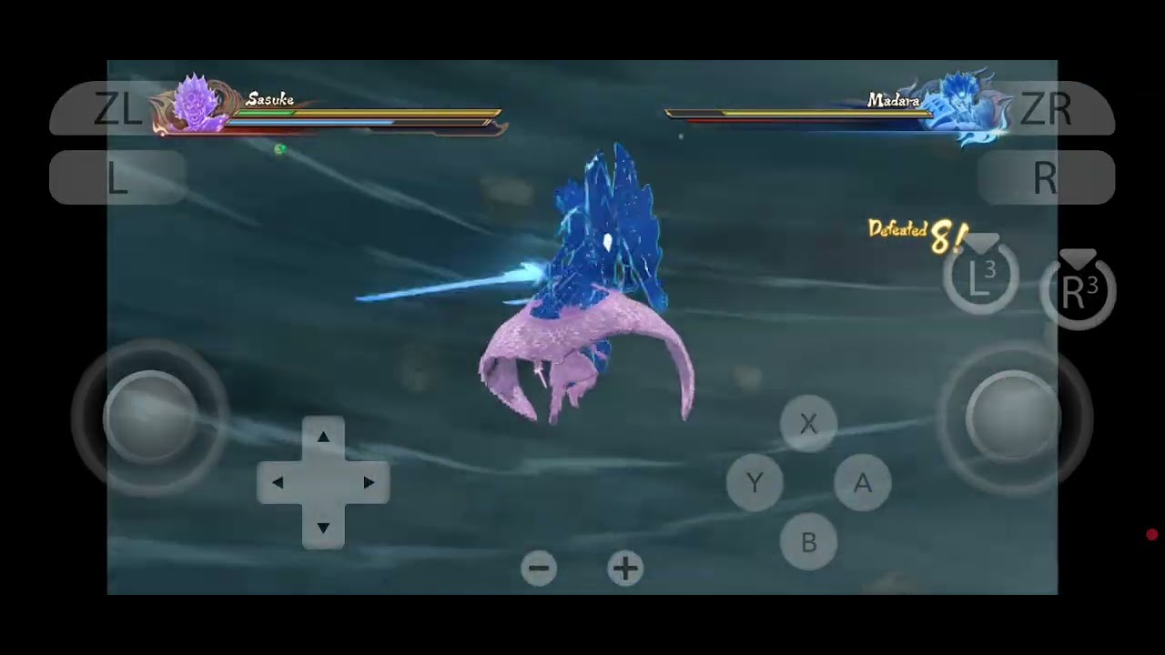 Sasuke Susanoo vs Madara Susanoo Boss Battle! Naruto Shippuden: UNS4: Road to Boruto 