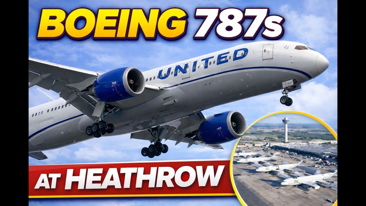Boeing 787s Landing at Heathrow Airport Sun 18th Jan 2026 #planespotting #aviationlovers #b787