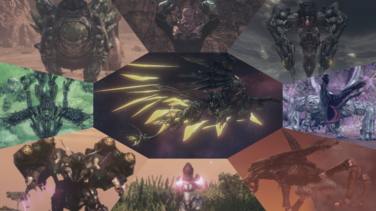 ALL SUPERBOSSES - Xenoblade Chronicles X [SUPERBOSS]