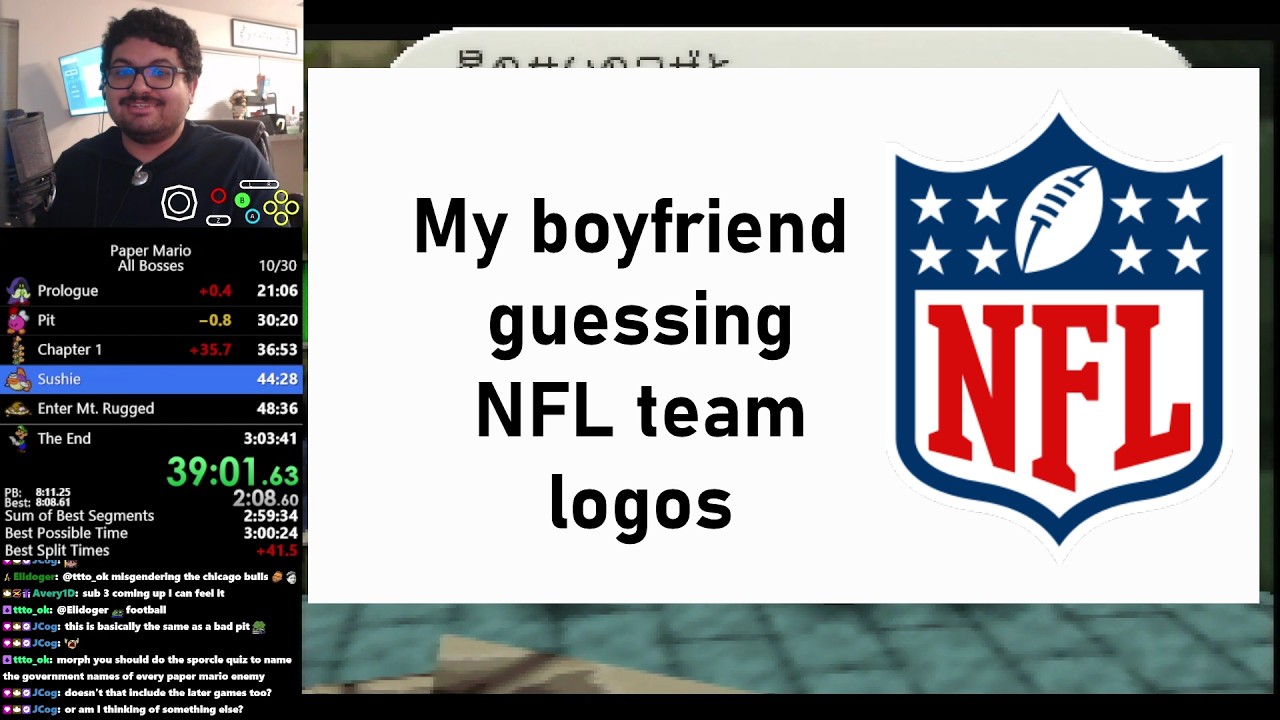 My boyfriend (@Morpheus080) guesses NFL team logos