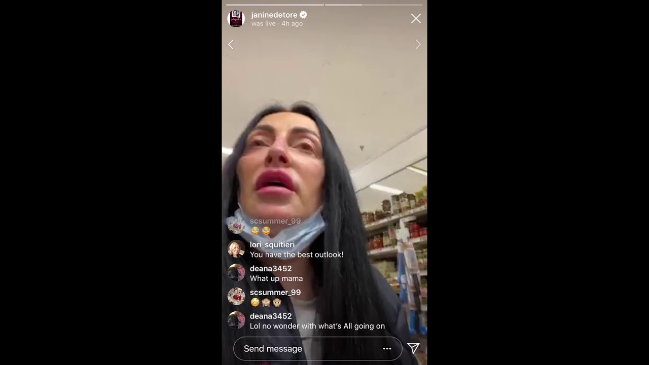 Quarantine Shopping in New Jersey with Big Ang Sister Janine!