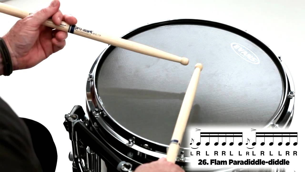 Pearl Drum Rudiments - Flam Paradiddle Diddle