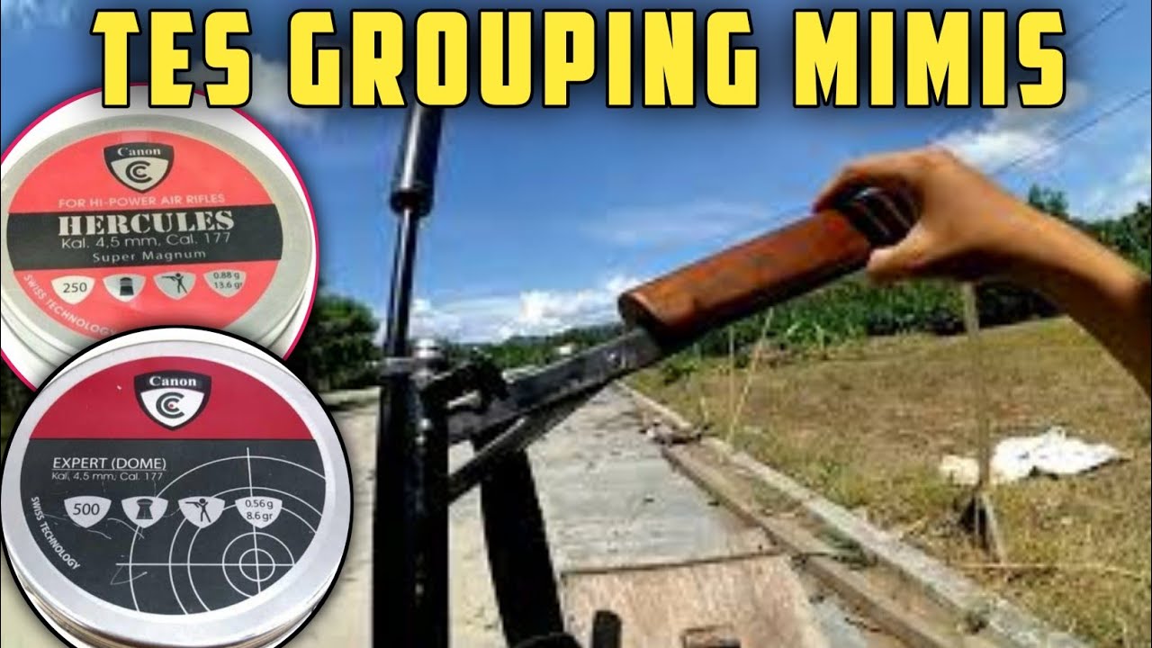 Tes akurasi Grouping m1m1s Hercules, expert Dome, Steven ram jet, jawara gr12