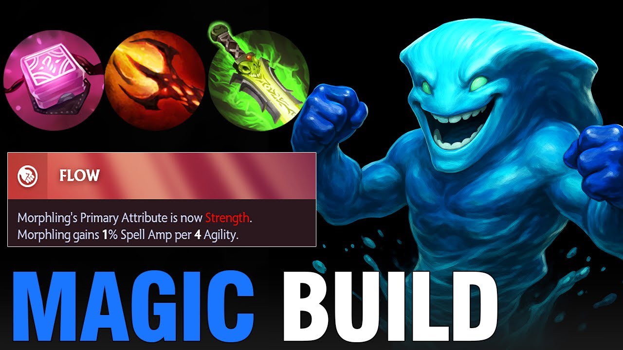 Magic Morphling Mid Is Imba | Red Aspect | 7.40b Dota 2