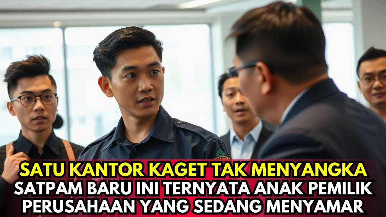 Satu Kantor Kaget! Satpam Baru Ini Ternyata Anak Pemilik Perusahaan yang Sedang Menyamar