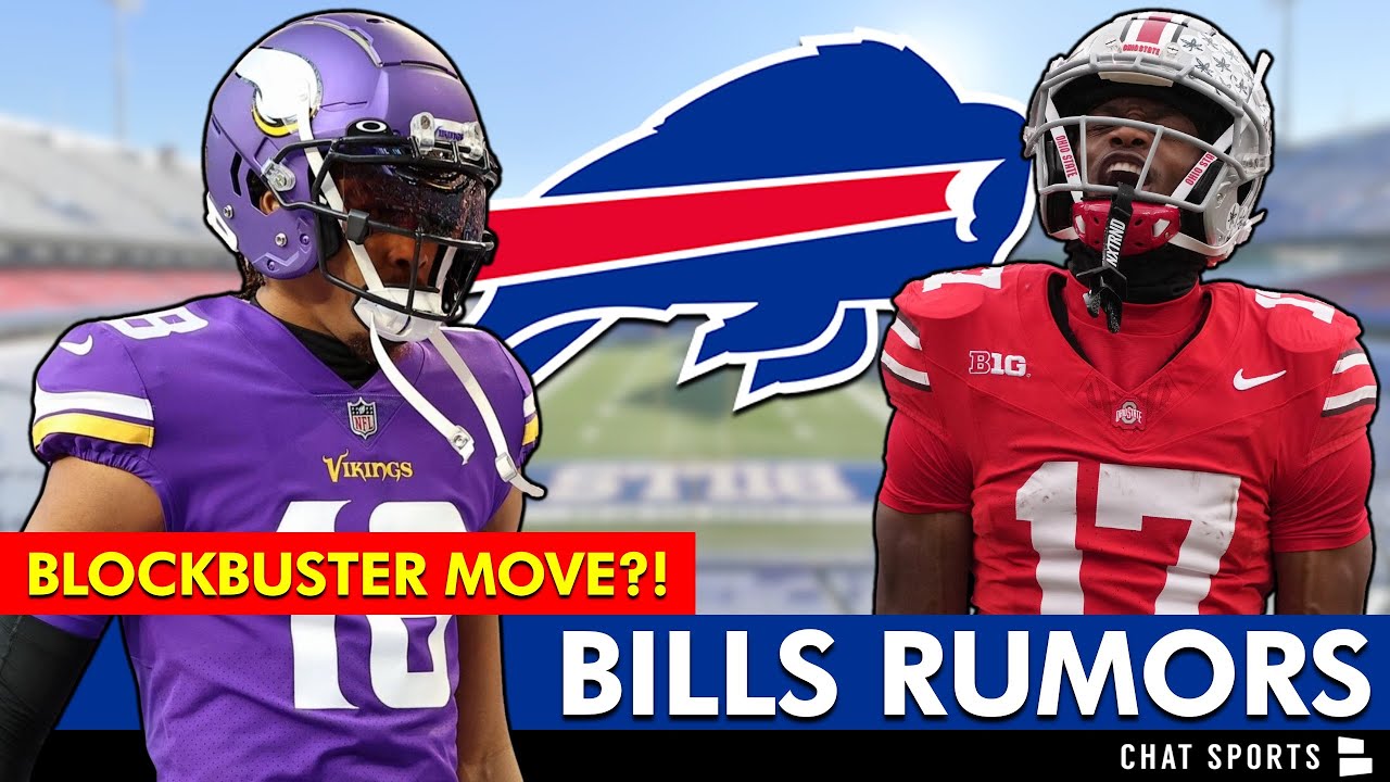 Bills Adding Top WR In A BLOCKBUSTER MOVE This Offseason? Buffalo Bills Rumors