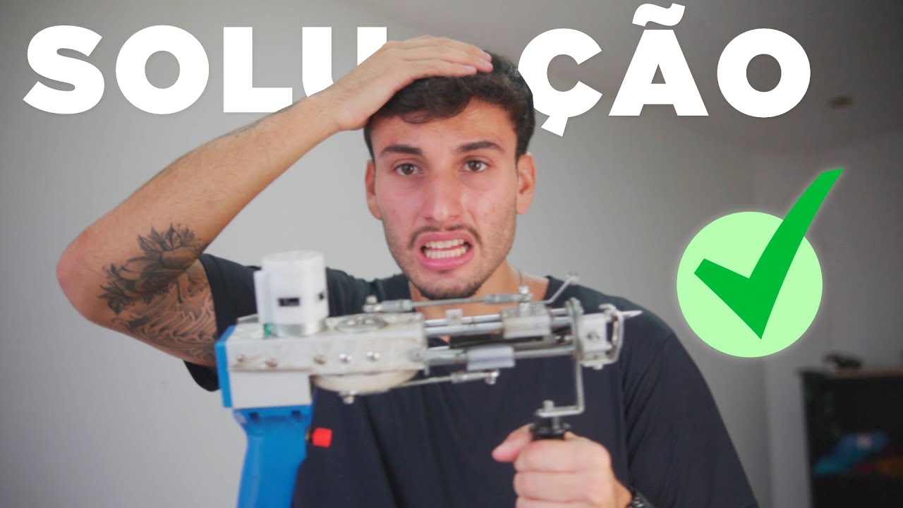 Tufting Gun não está cortando? TENTE essas DUAS COISAS com a TESOURA!
