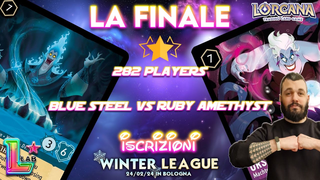 TORNEO 282 PLAYERS- LAST MATCH! #lorcana #lorcanalab #ita #gameplay #tier #competitive