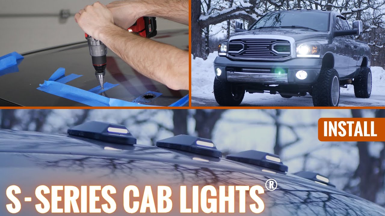 S-Series Cab Lights Retrofit Installation | Add Cab Lights to 2003-2009 3rd Gen RAM 1500/2500/3500