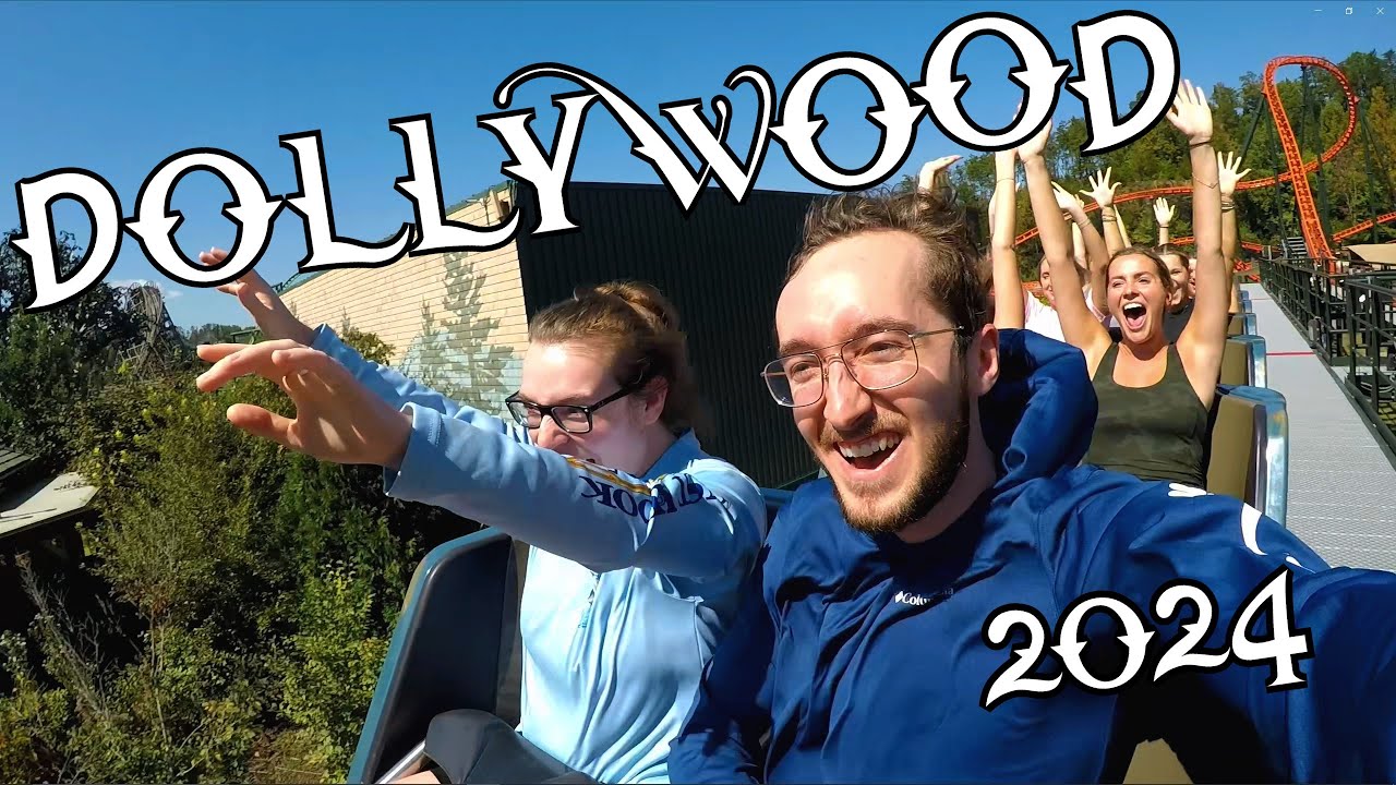 Riding Front Row on every Dollywood Ride!!!